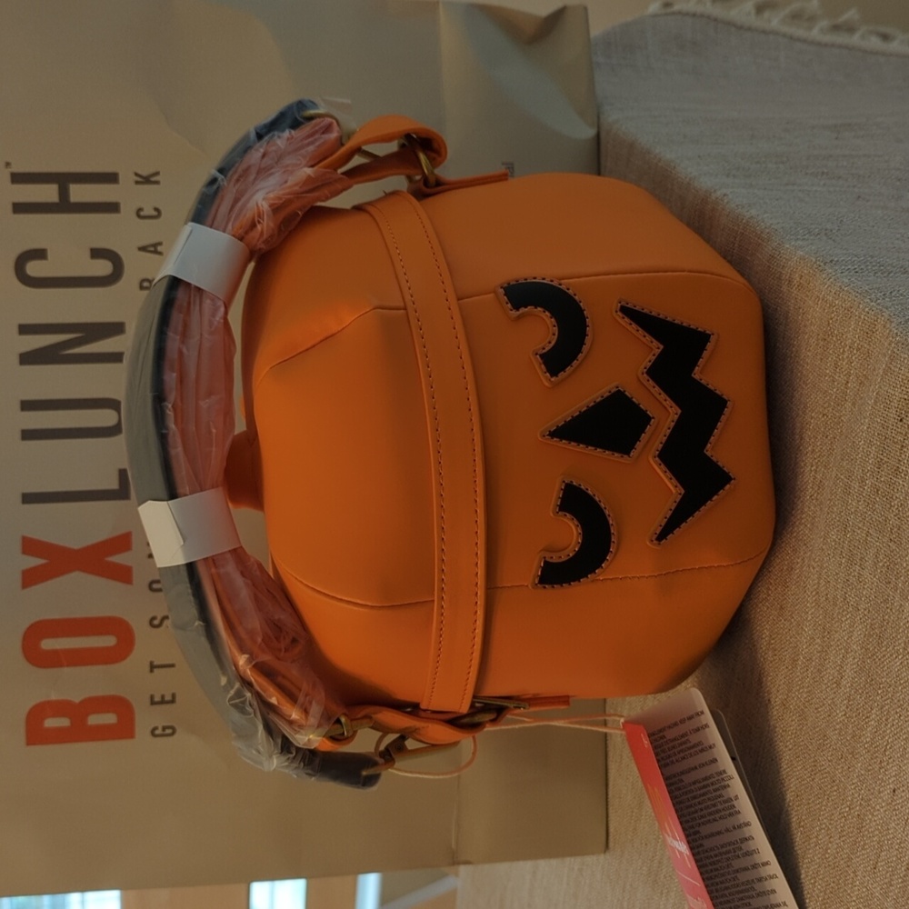 BNWT Loungefly McDonald's Halloween Pumpkin Bucket Bag